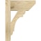 Ekena Millwork Olympic Slat Rough Sawn Outlooker, Douglas Fir, 6"W x 12"D x 16"H OUT06X12X16OLY06RDF - alternate 2
